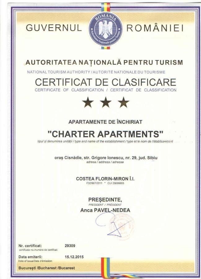 Charter Apartments Costea Sibiu Luaran gambar